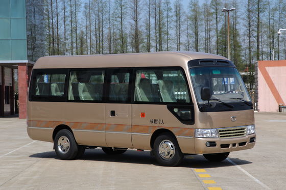 中国 三菱田園コースターのミニバスの乗客の観光旅行バス6M長さ サプライヤー