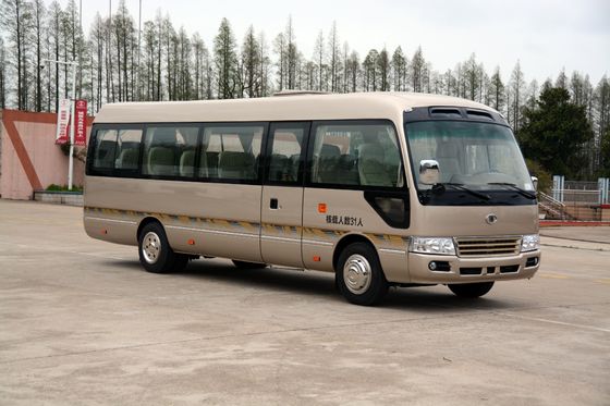 中国 都市観光旅行バス ディーゼル小型バス30 乗りトヨタ・コースターのミニバス サプライヤー