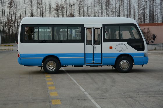 中国 MD6758 ISUZUエンジンの客車バス リーフ・スプリング19 乗りのミニバス サプライヤー
