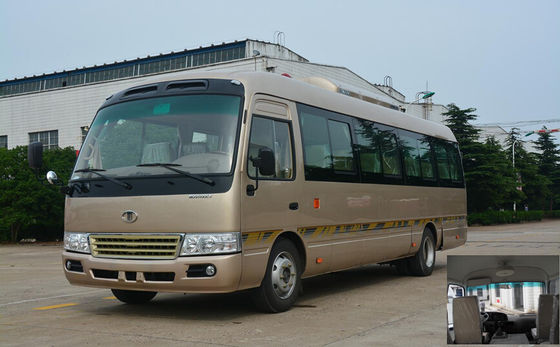 中国 自動ドアのコースターのミニバス23の乗客小型バス顧客の構成可能のブランド サプライヤー