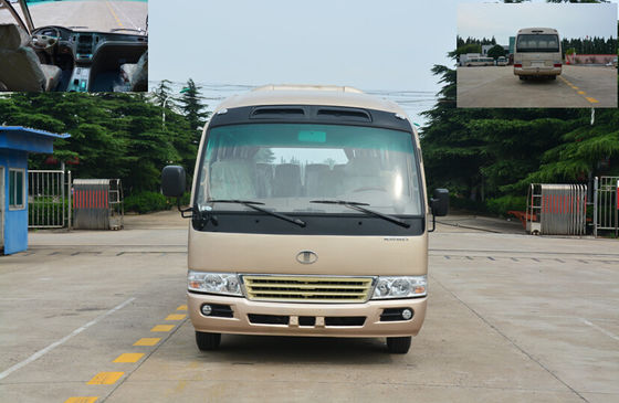 中国 商用車の輸送郡コーチ バス証明される日本の田園コースターのタイプSGS/ISO サプライヤー