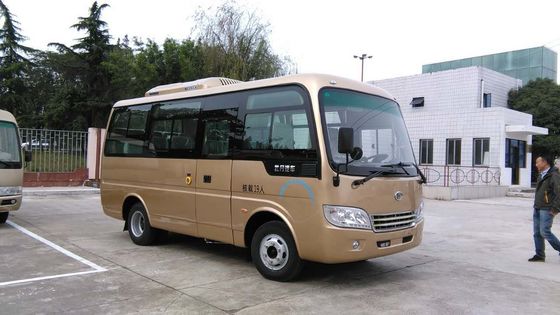 中国 6.6Mの長さの前部エンジン都市コーチ バス星のタイプインターシティバスの交通機関ISUZUエンジン サプライヤー