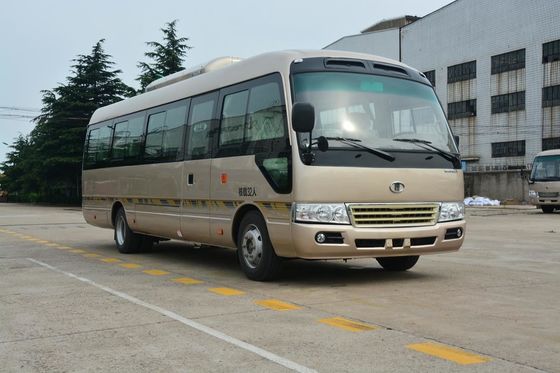 中国 7Mトヨタ・コースター小型バス前部Cummins Engineのユーロ3の半必要なボディ サプライヤー