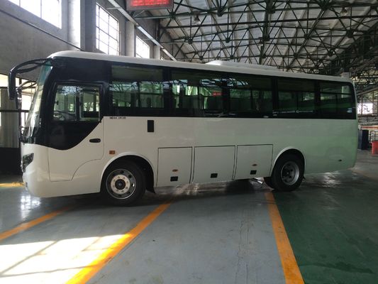 中国 Cummins Engine 30 Seaterのミニバス長距離24V Ashok Leylandの隼のコーチ サプライヤー