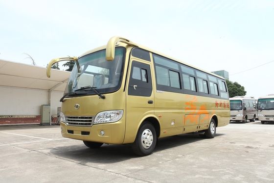 中国 6.6M LHD/RHD Cummins Engine EQB125-20のエア ブレーキ新しい小型バス15乗客 サプライヤー