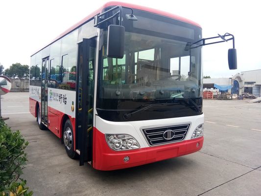 中国 80L内側都市バス燃料の車椅子の傾斜路LHDのステアリング贅沢な内部 サプライヤー