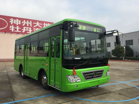 中国 3.8L 140hps CNGエンジンNQ140B145を搭載する雑種の都市交通バスCNGミニバス サプライヤー