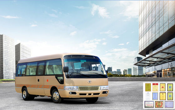 中国 MD6772 Mudanの贅沢な旅行は両開きドアが付いている30 乗りのミニバスをバスで運びます サプライヤー