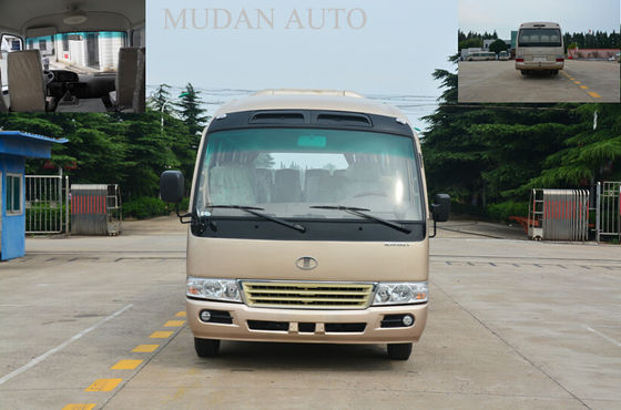 中国 Mudanのコースターのディーゼル/ガソリン/電気学校都市バス31は容量を2160のmmの幅つけます サプライヤー