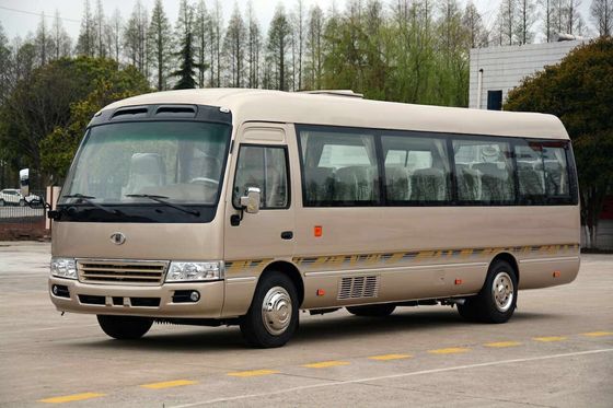 中国 環境のコースターのミニバス/乗客の小型バス低い燃料消費料量 サプライヤー