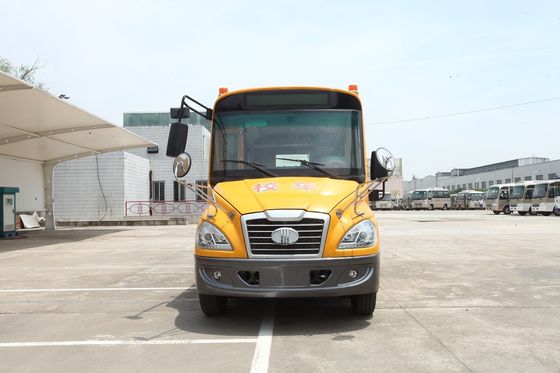 中国 黄色い座席整理の学校のミニバス/ディーゼル ミニバスの長距離の輸送 サプライヤー
