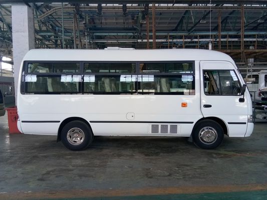 中国 手動都市小型乗客バス変速機19の座席贅沢なディーゼルISUZUエンジン サプライヤー
